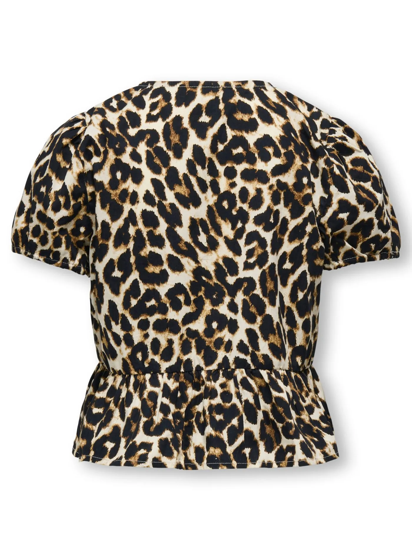 KOGCLARA LIFE S/S BOW SHIRT WVN NOO