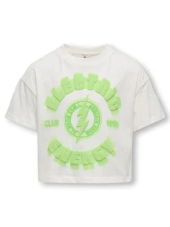 KOGDAPHNE LIFE S/S SHORT PRINTED TE