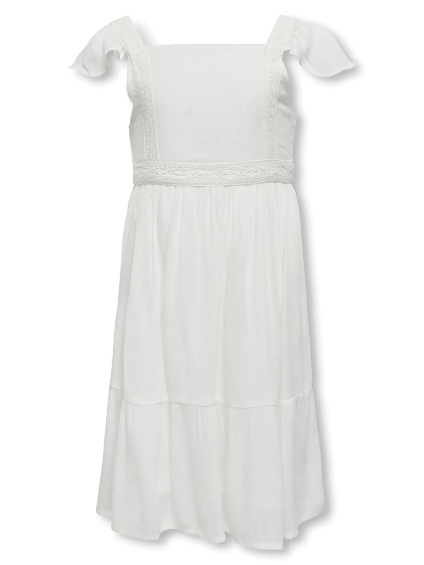 KOGEVA S/L BACK CUT OUT DRESS WVN