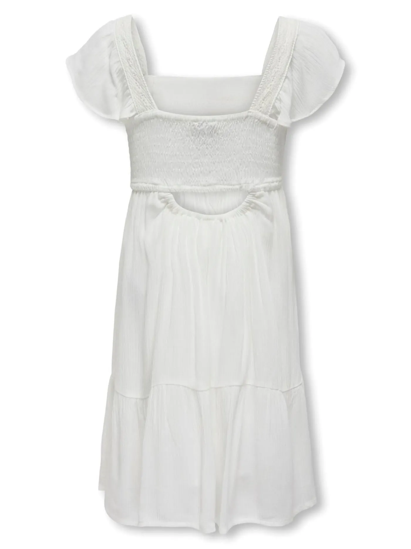 KOGEVA S/L BACK CUT OUT DRESS WVN