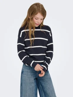 KOGFRANCA LIFE SHORT L/S STRIPE KNT