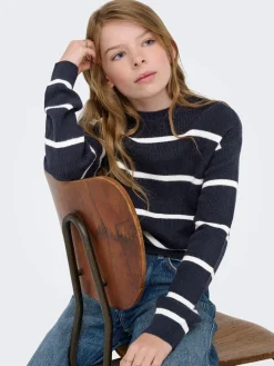 KOGFRANCA LIFE SHORT L/S STRIPE KNT