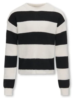 KOGFRANCA LIFE SHORT L/S STRIPE KNT
