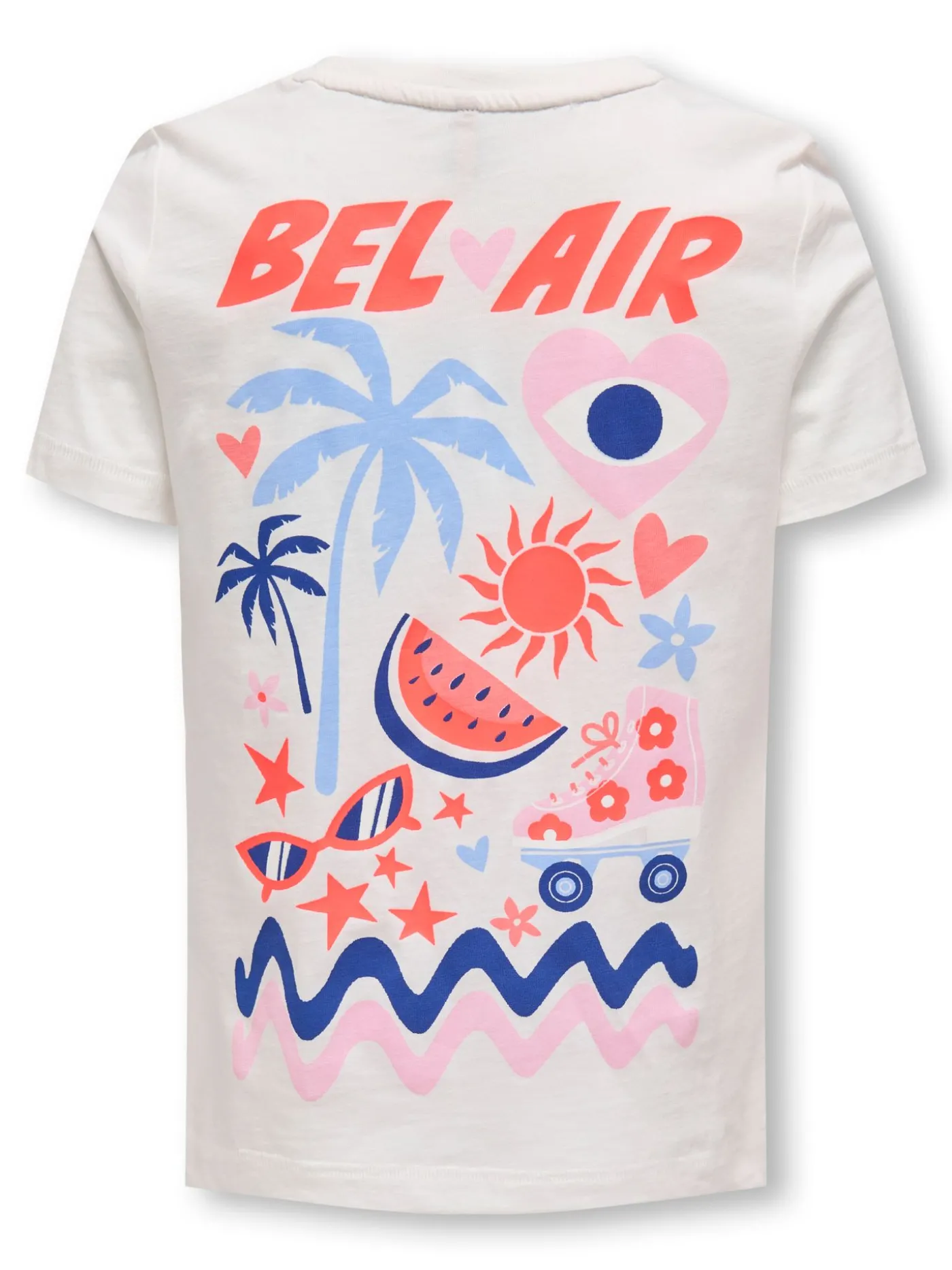 KOGHAPPY LIFE O-NECK SS TOP JRS