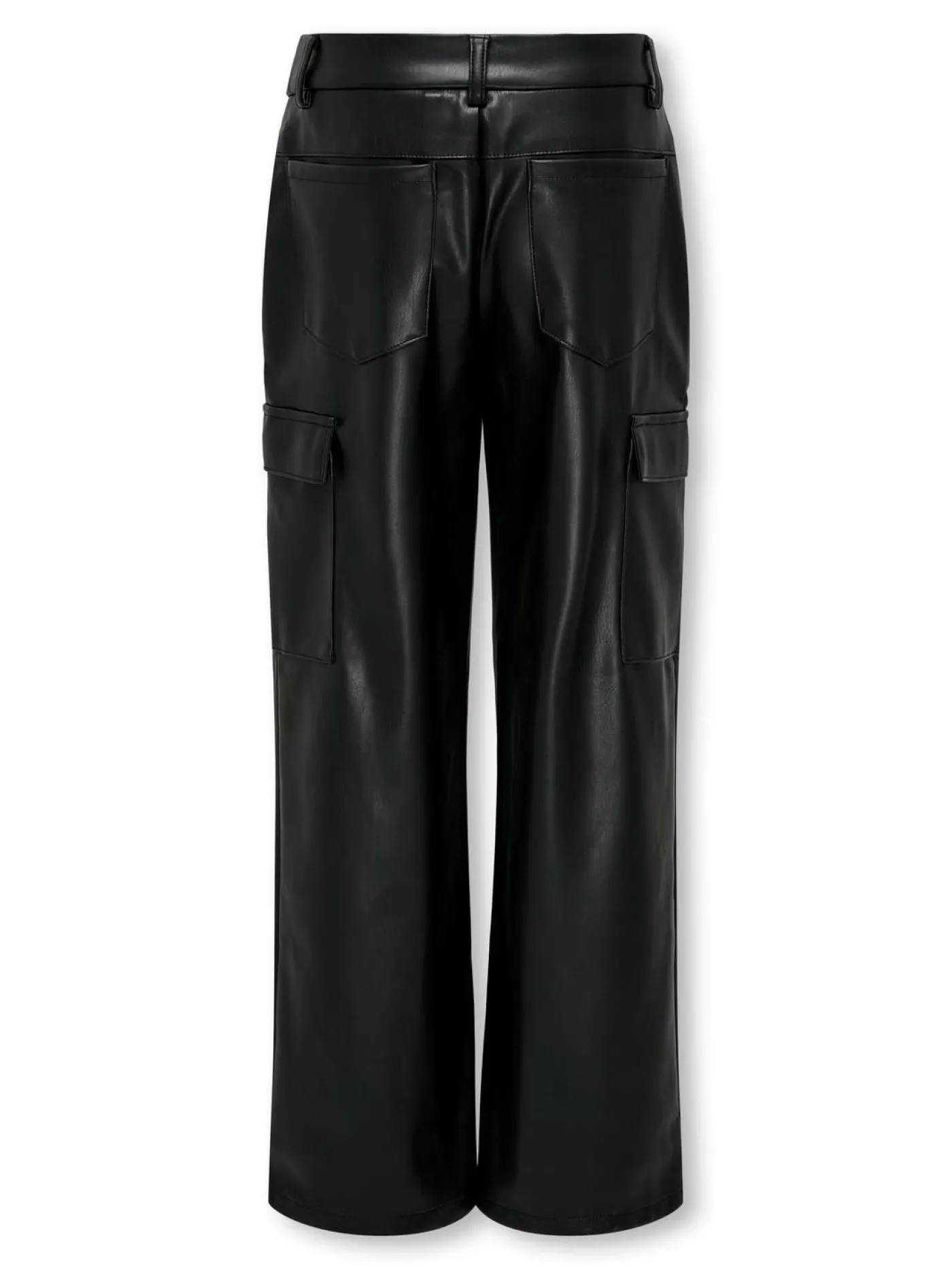 KOGHERO FAUX LEATHER CARGO PANT PNT