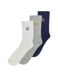 KOGINE EMB. 3-PACK SOCKS CS ACC