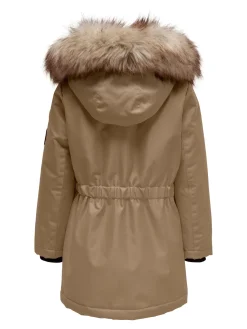 KOGIRIS FUR PARKA  OTW NOOS - Tigers Eye/FUR LIGHT