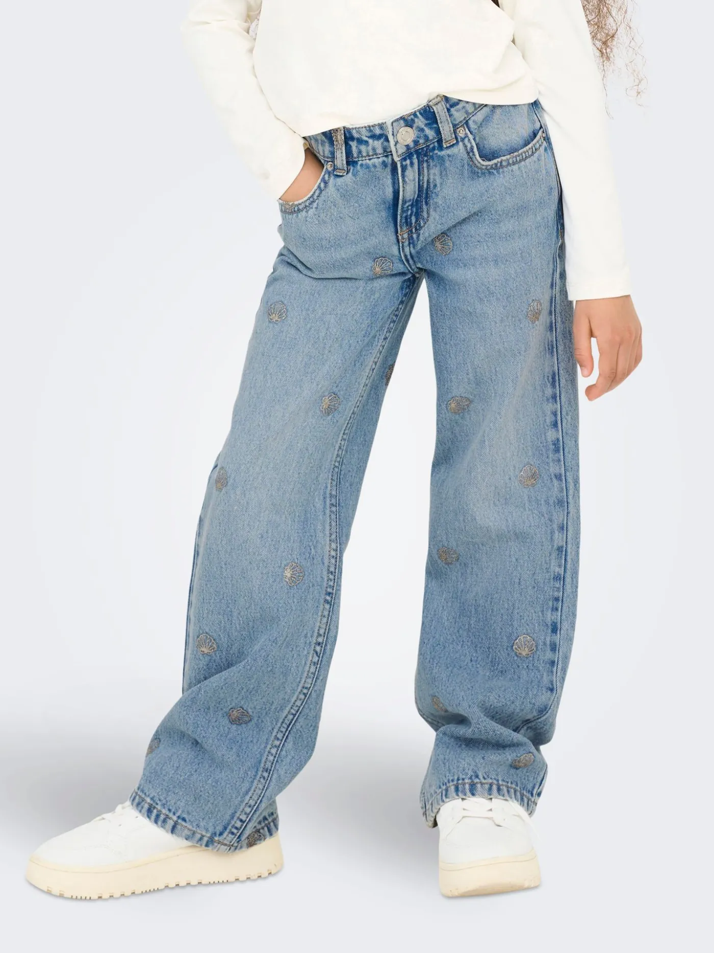 KOGJUICY HW WIDE LEG SEASHELL DNM