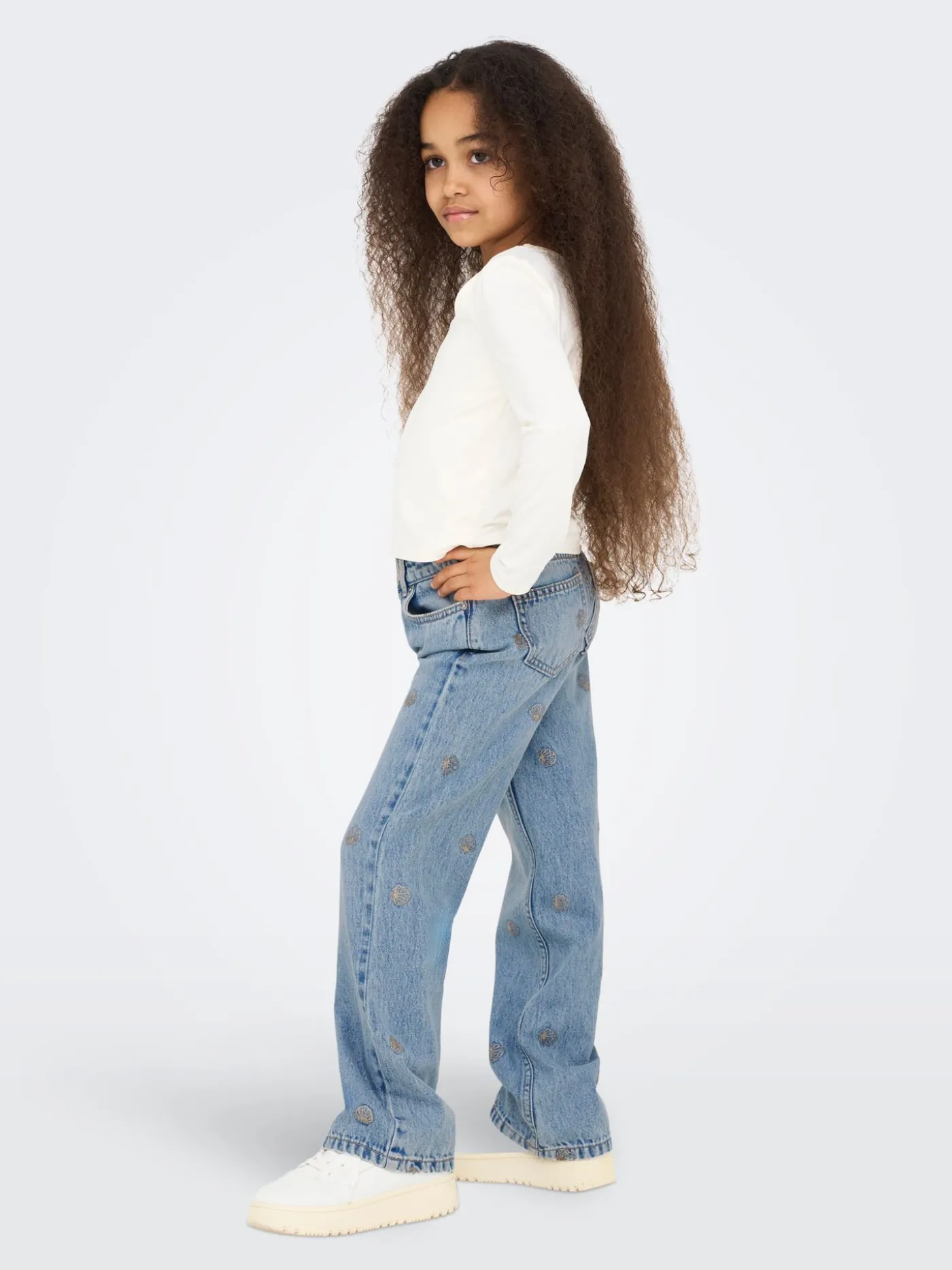 KOGJUICY HW WIDE LEG SEASHELL DNM