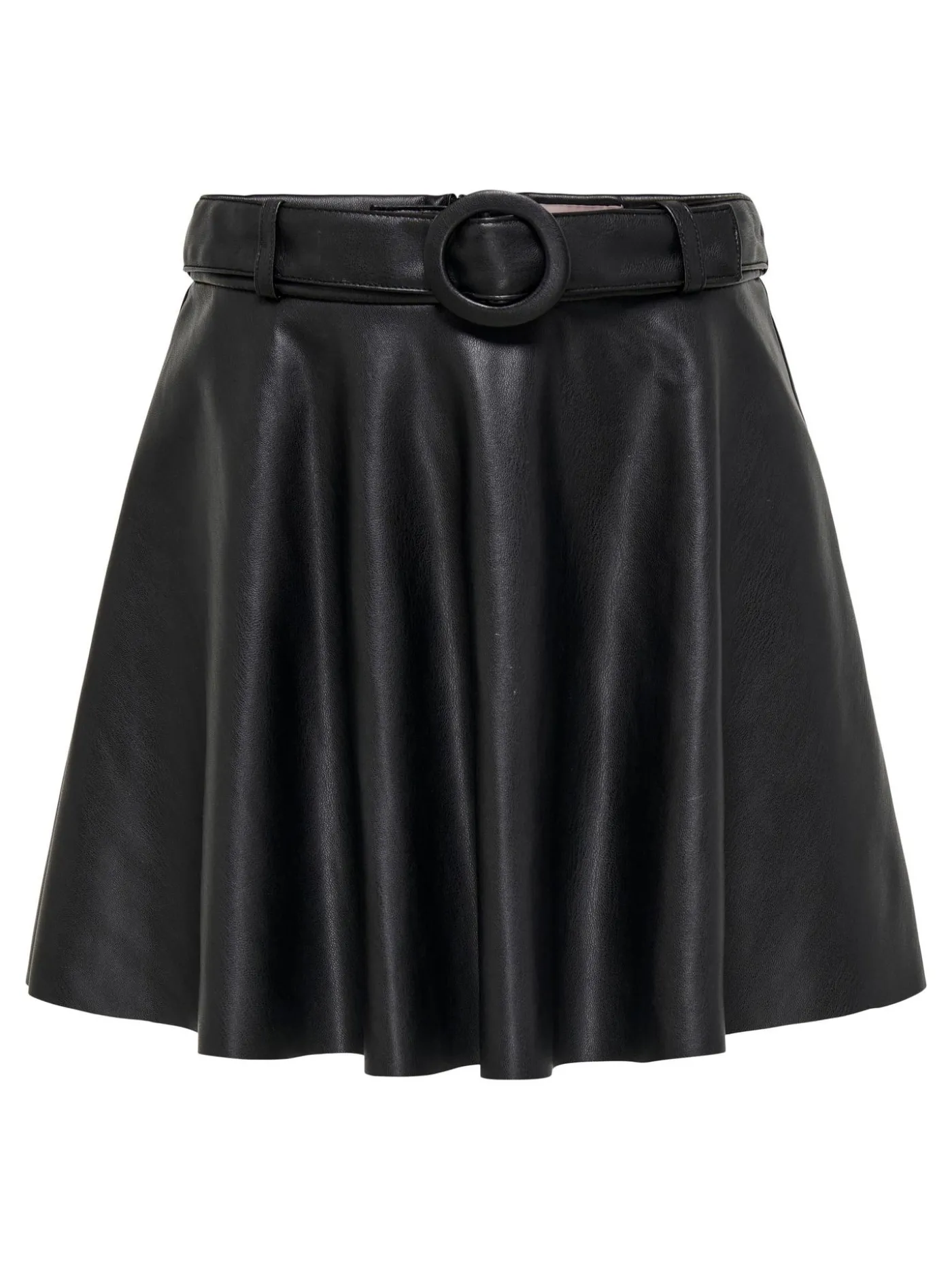 KOGKALIA FAUX LEATHER SKIRT OTW - Black