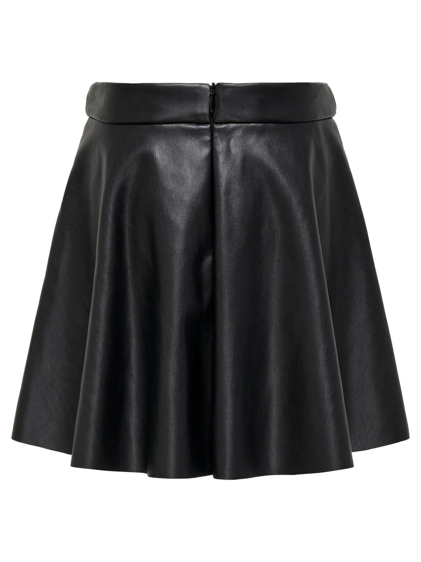 KOGKALIA FAUX LEATHER SKIRT OTW - Black