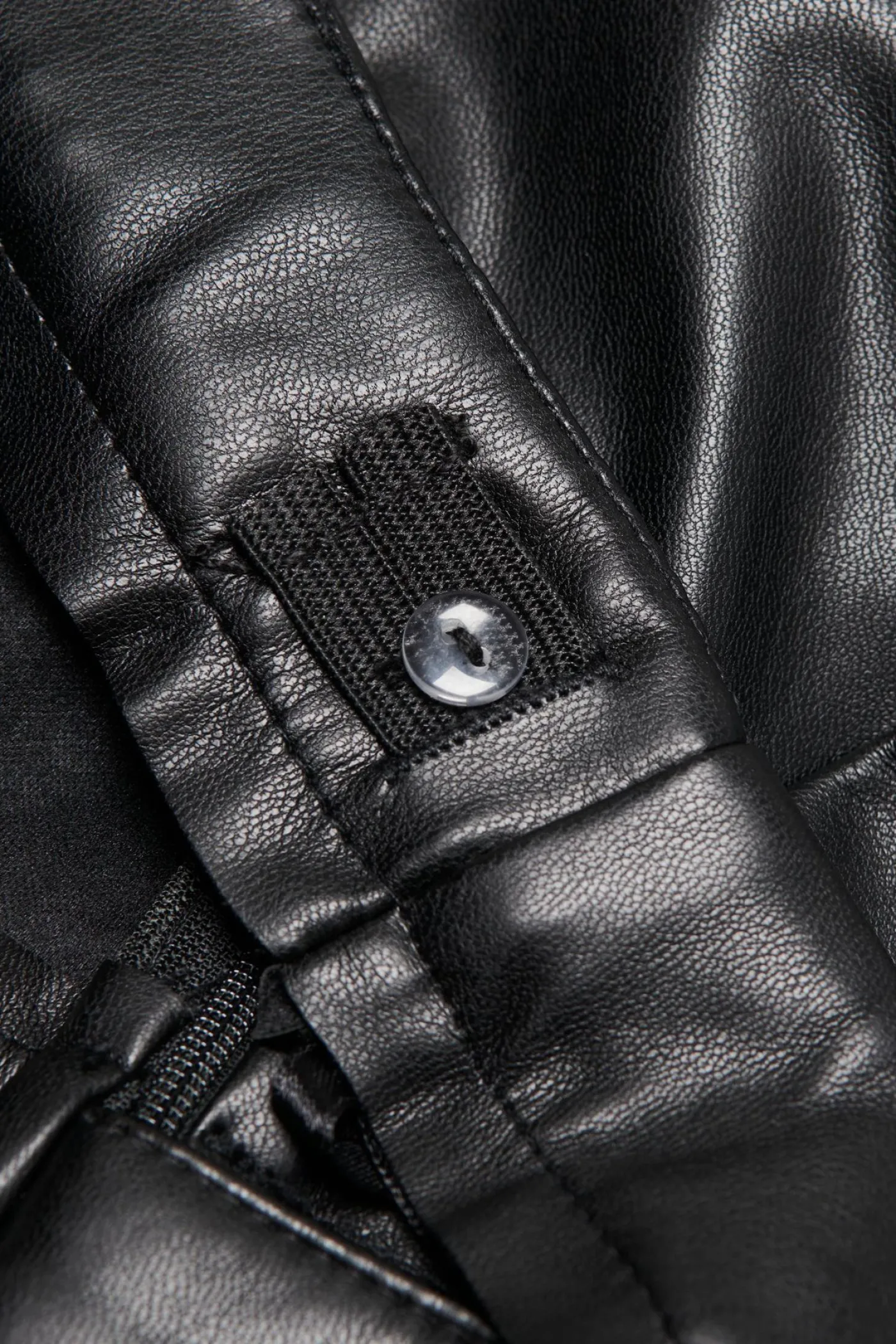 KOGKALIA FAUX LEATHER SKIRT OTW - Black