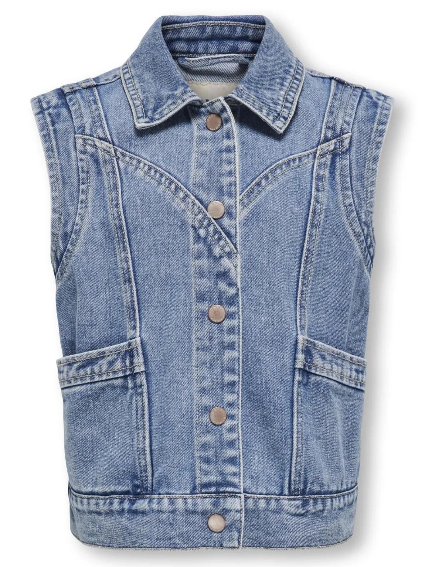 KOGKENNEDY SL DNM WAISTCOAT BJ