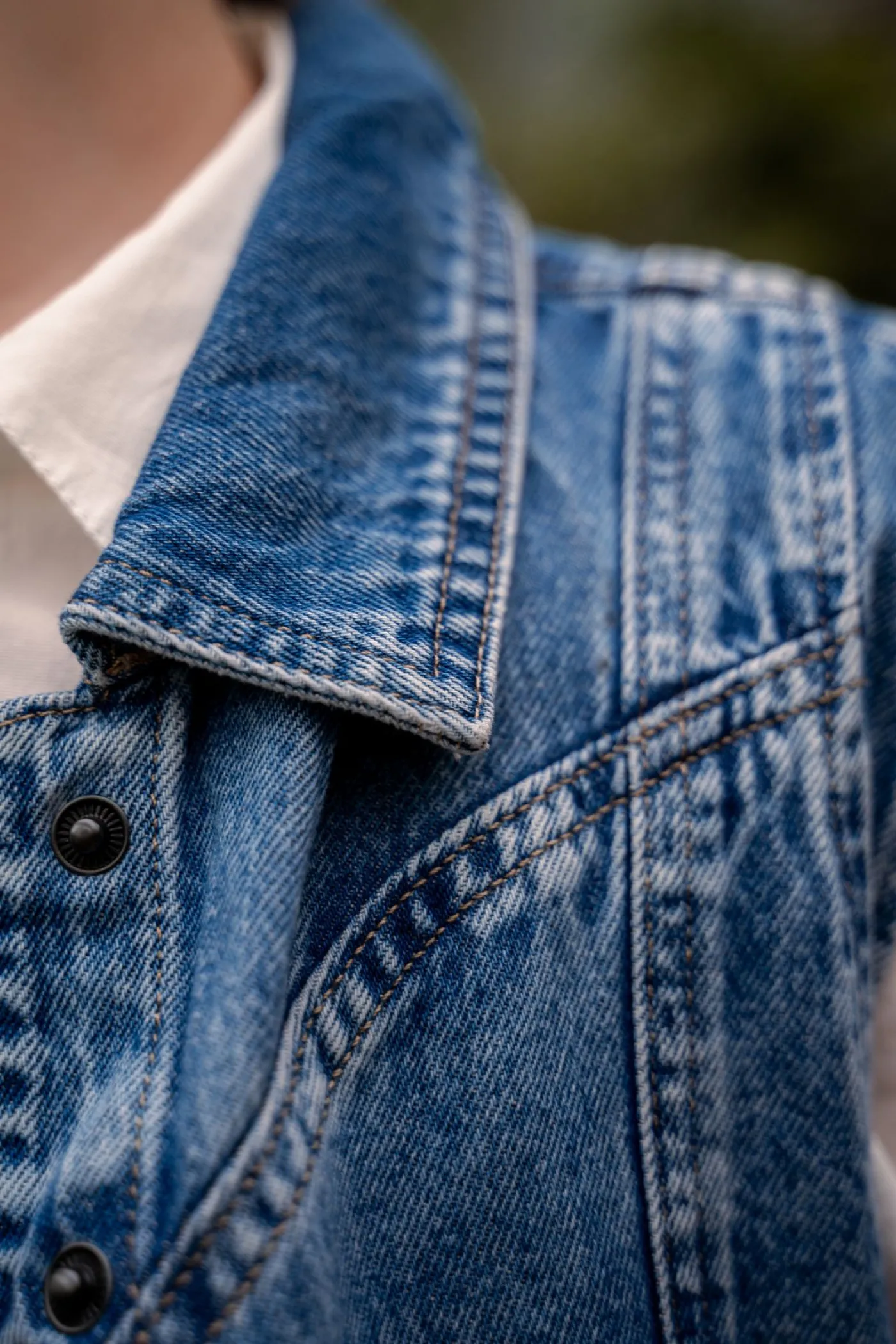 KOGKENNEDY SL DNM WAISTCOAT BJ