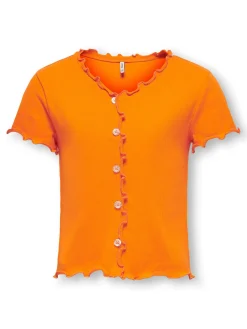 KOGLAILA S/S BUTTON TOP JRS