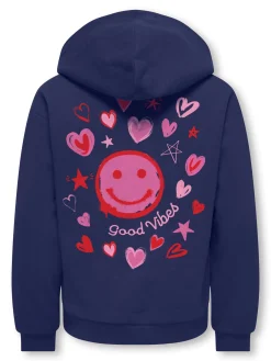 KOGMARISA SMILE HOOD L/S O-NECK CS