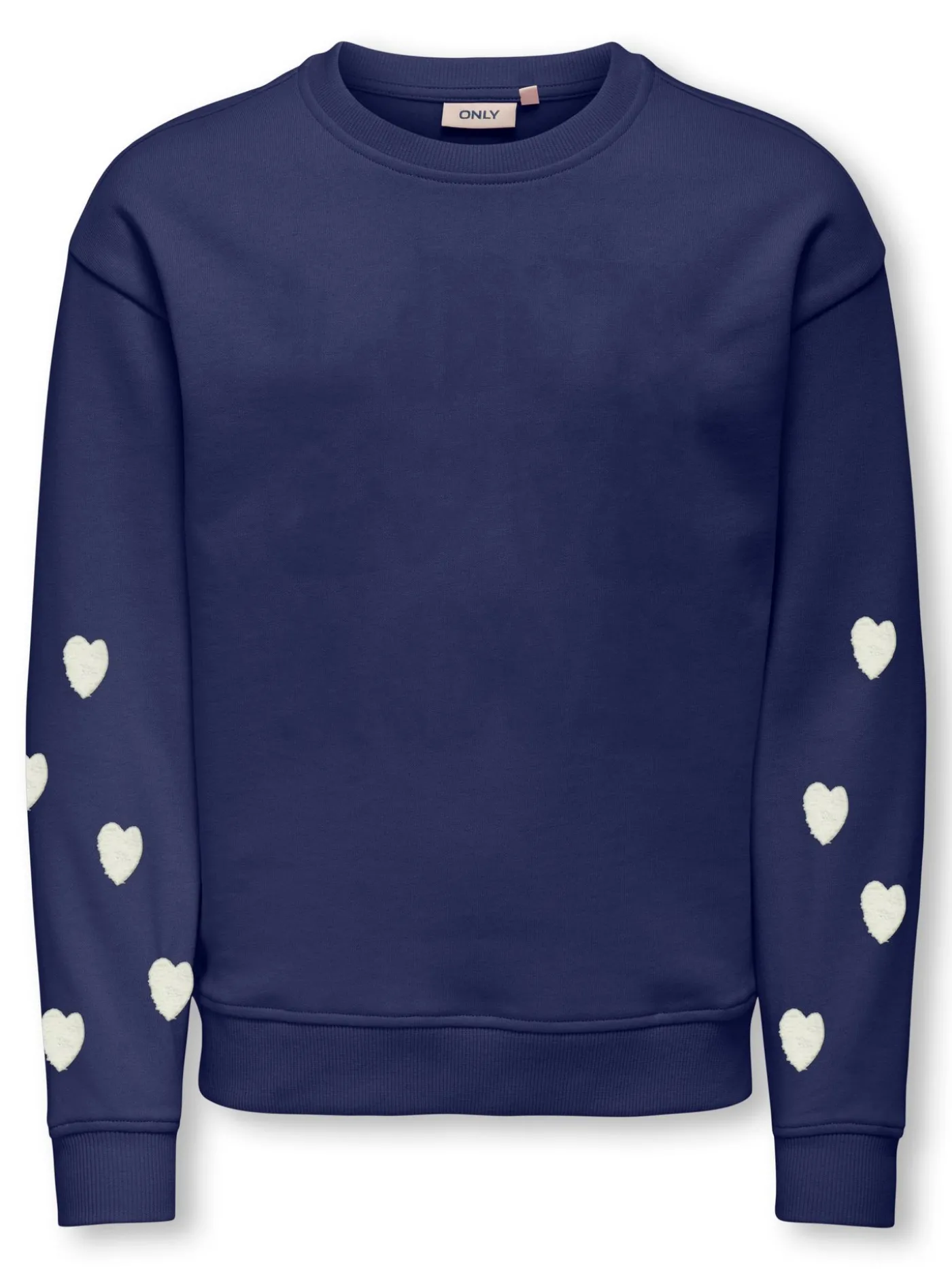 KOGMARISA TEDDY HEART L/S O-NECK CS