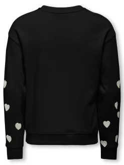 KOGMARISA TEDDY HEART L/S O-NECK CS