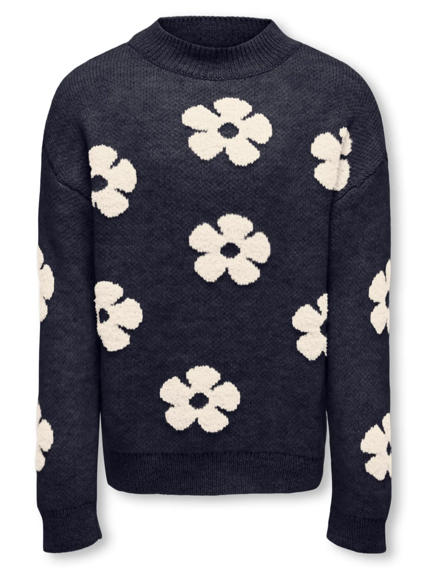 KOGNAJA L/S FLOWER PULLOVER KNT