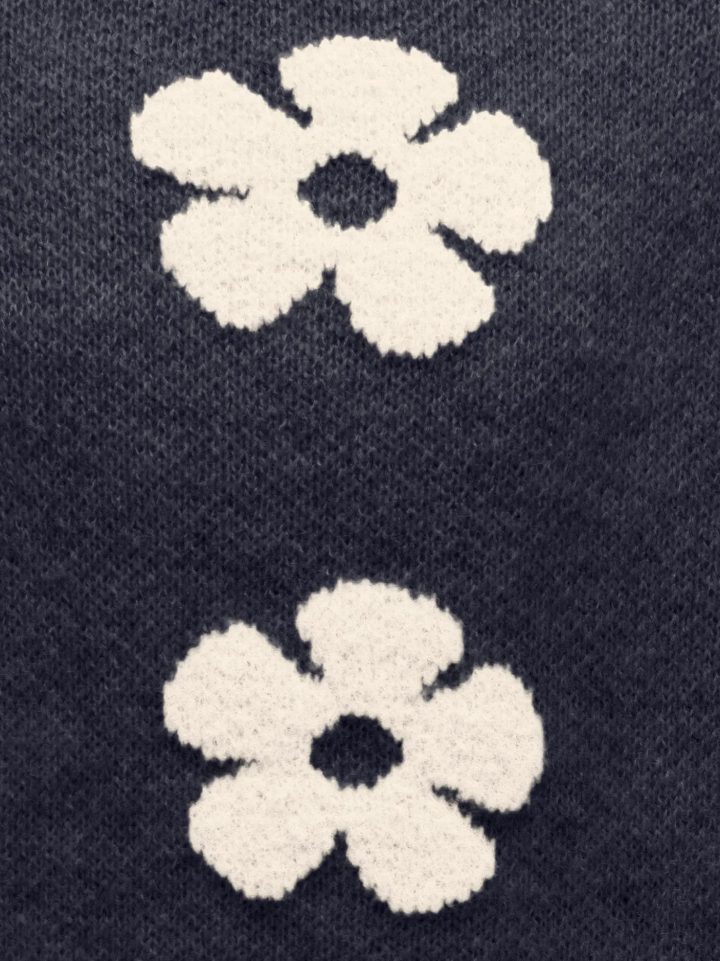 KOGNAJA L/S FLOWER PULLOVER KNT