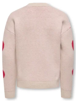 KOGNAJA L/S FLOWER PULLOVER KNT