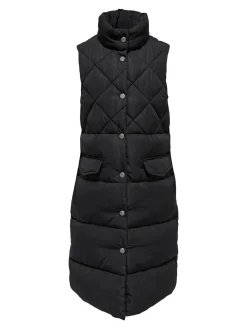 KOGNEWSTACY QUILTED LONG WAISTCOAT