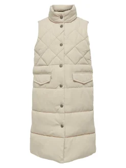 KOGNEWSTACY QUILTED LONG WAISTCOAT