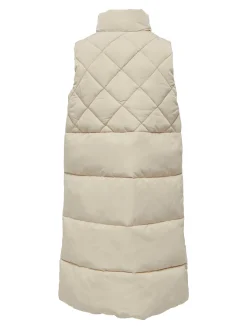 KOGNEWSTACY QUILTED LONG WAISTCOAT