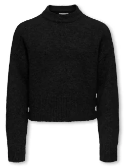 KOGRENE LIFE LS BUTTON O-NECK CP KN