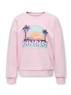 KOGRITA LIFE L/S PRINTED CREW UB SW