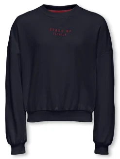 KOGSALLY LIFE L/S OVZ O-NECK SWT