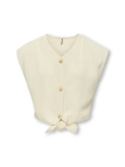 KOGSIESTA SS KNOT LIN BL SHIRT PNT