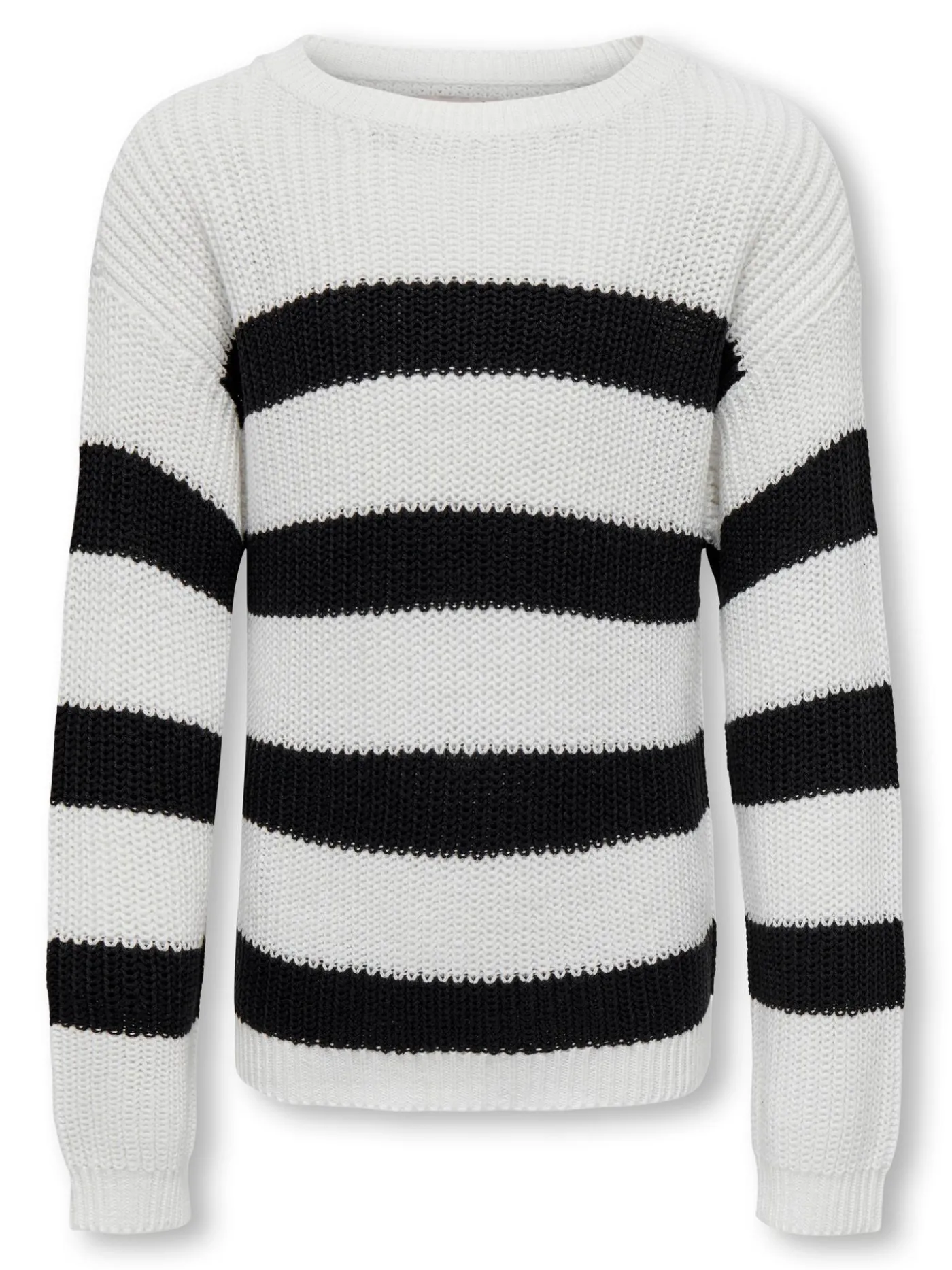 KOGSIF LS STRIPED PULLOVER KNT
