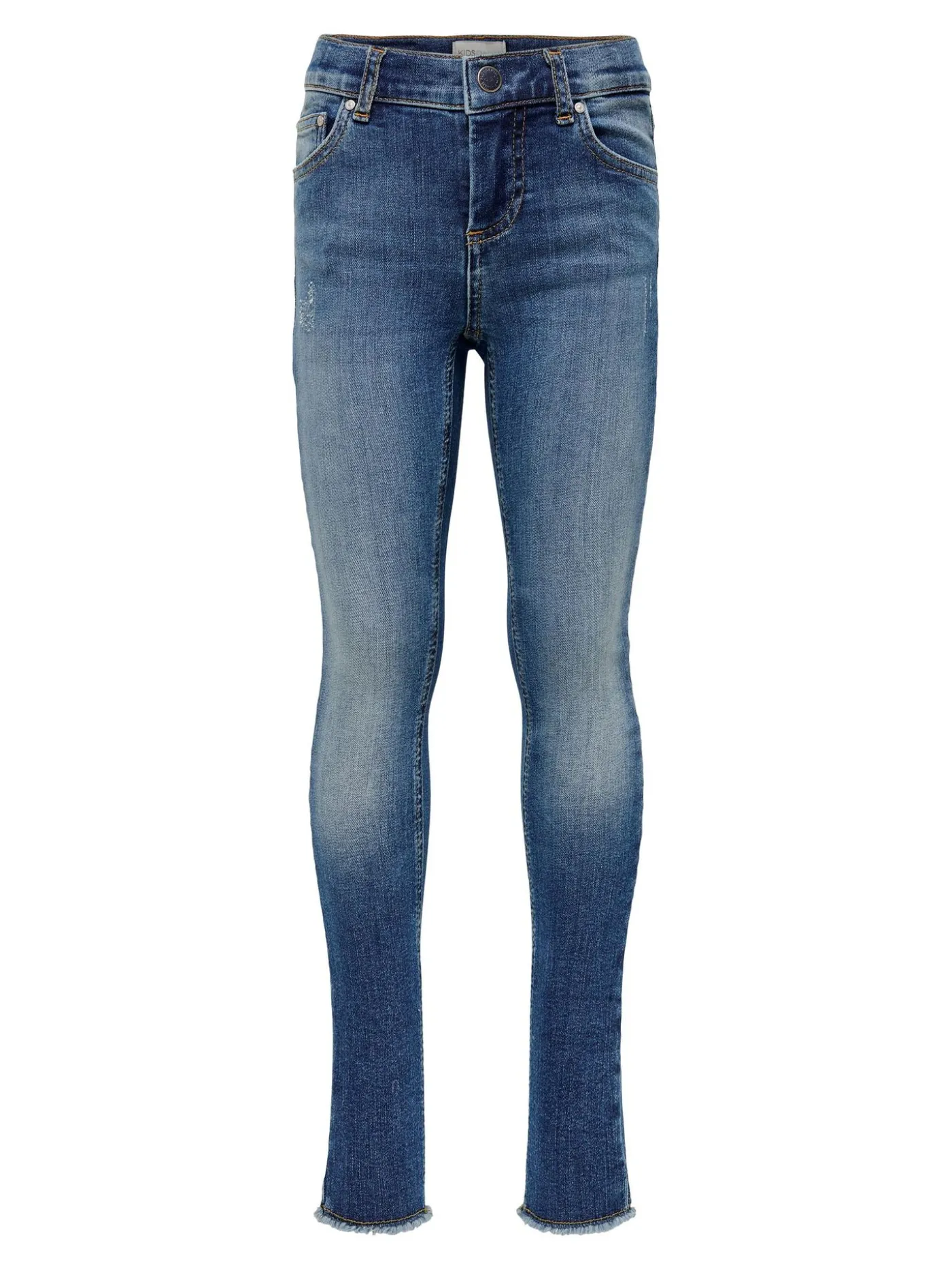 KONBLUSH SKINNY RAW JEANS 1303 NOOS - Medium Blue