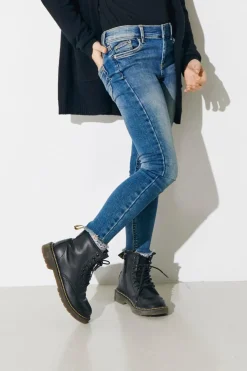 KONBLUSH SKINNY RAW JEANS 1303 NOOS - Medium Blue