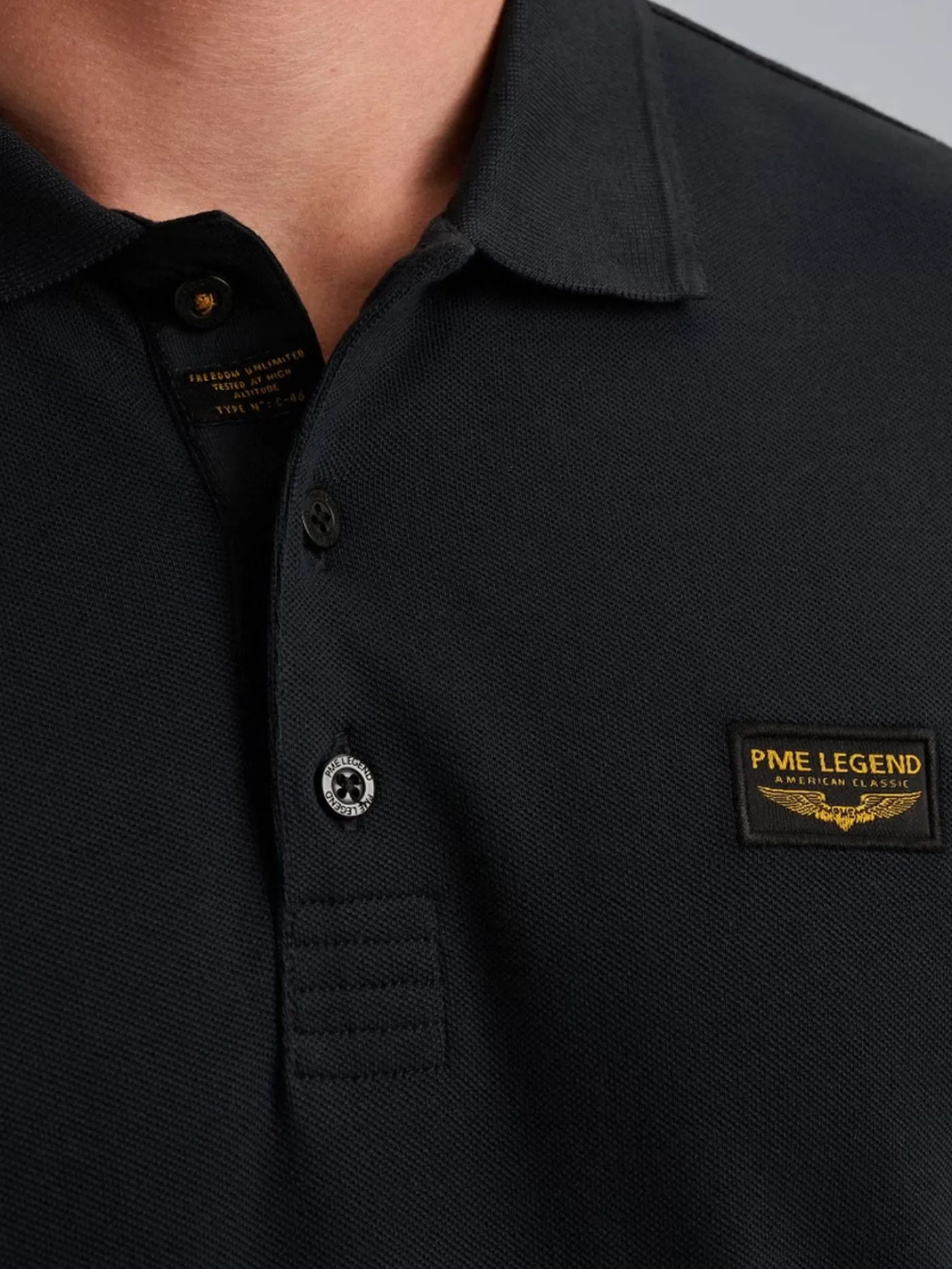 Long sleeve polo American Classic