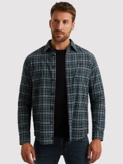 LONG SLEEVE SHIRT Herringbone Yarn