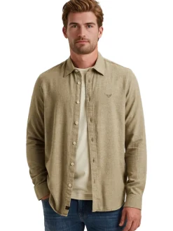 LONG SLEEVE SHIRT YarnDyed Grindle