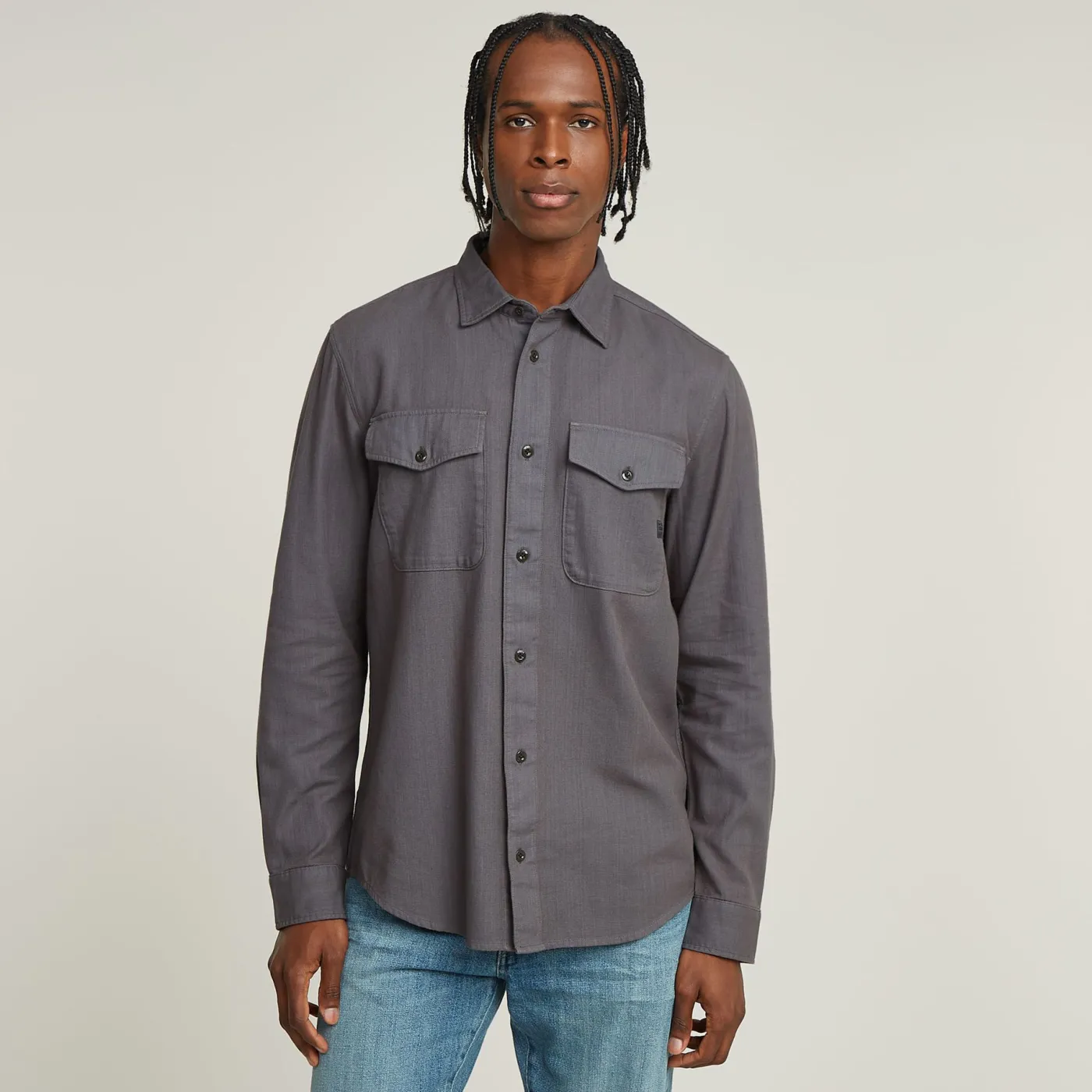 Marine Slim Shirt ls