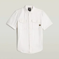Marine slim shirt ss