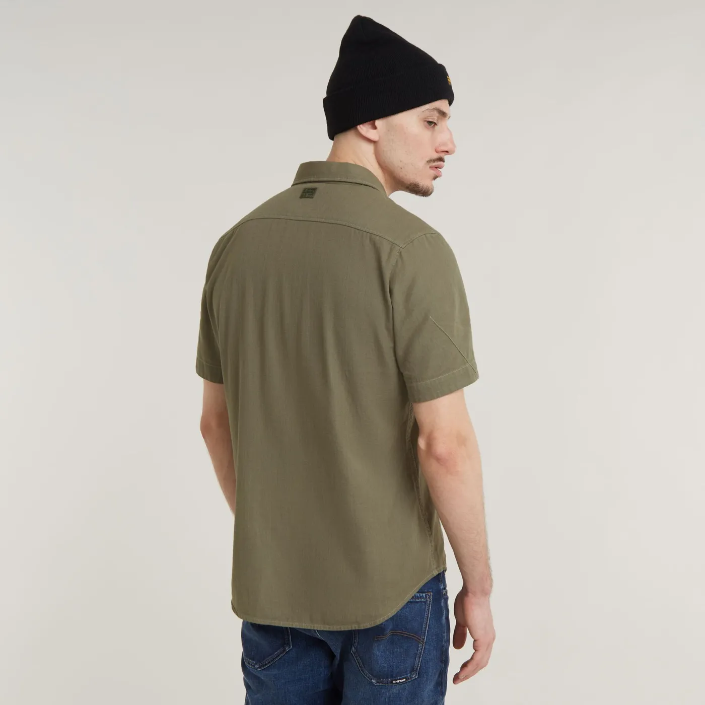 Marine slim shirt ss