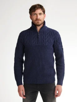 Men Knitwear Collar