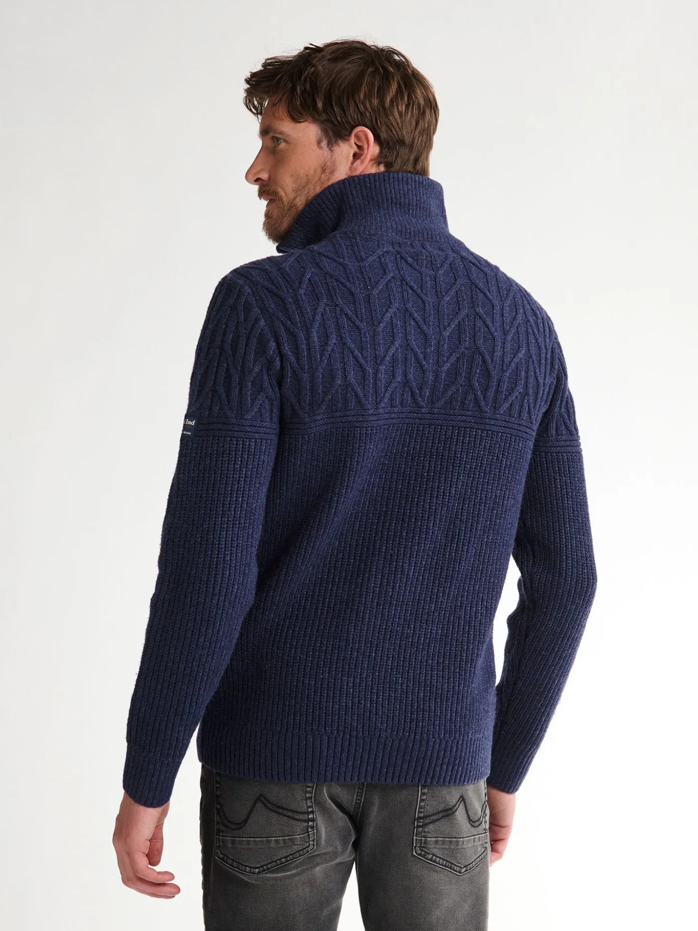 Men Knitwear Collar