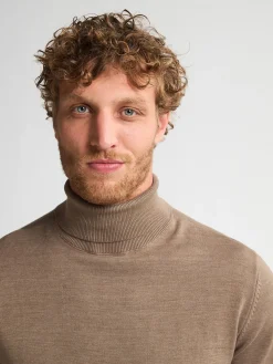 Men Knitwear Collar Basic