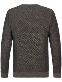 Men Knitwear Collar Basic