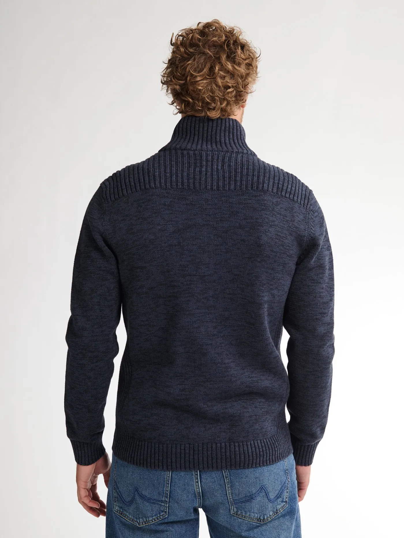 Men Knitwear Collar Cardigan