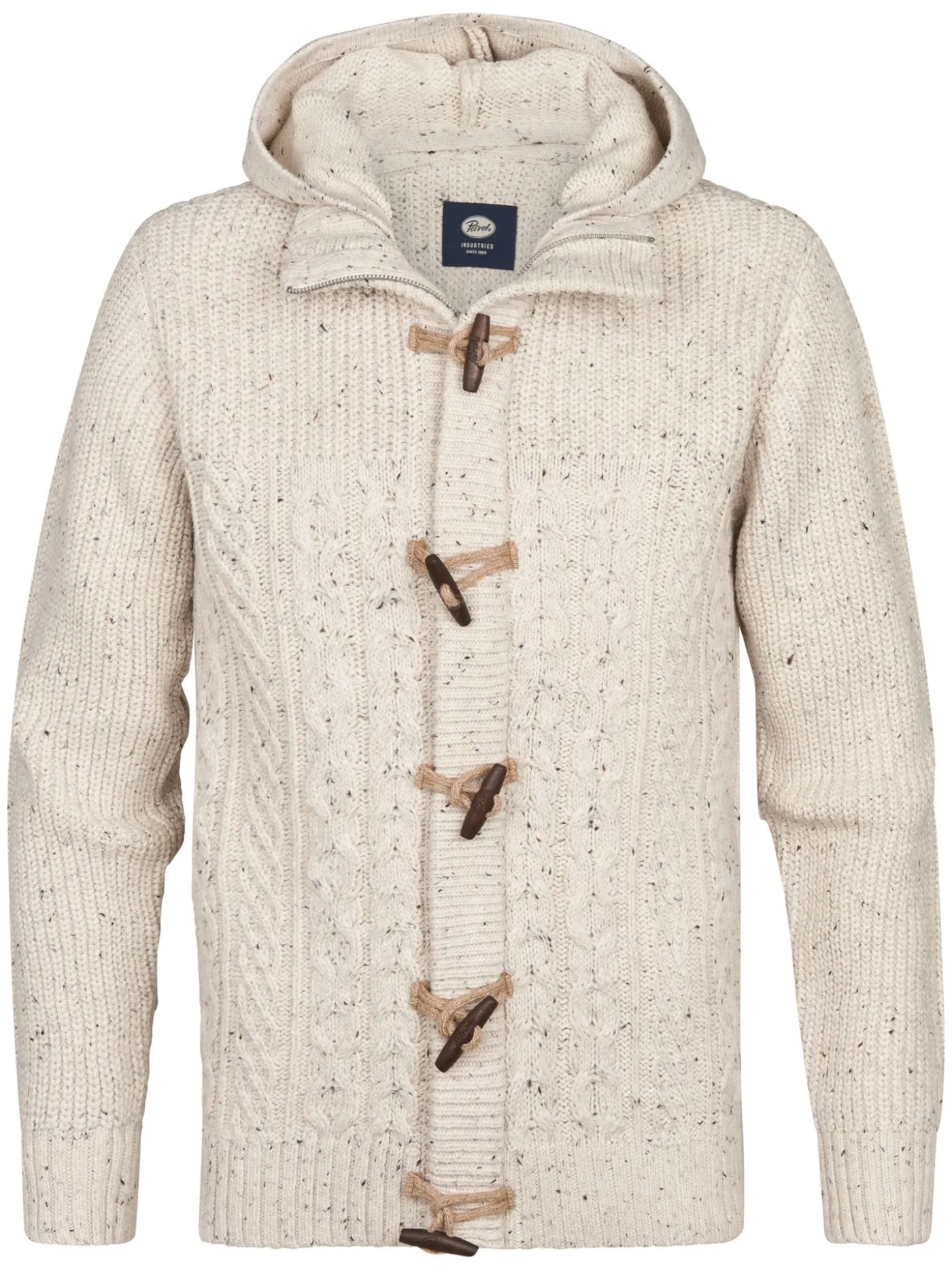 Men Knitwear Hooded Cardigan