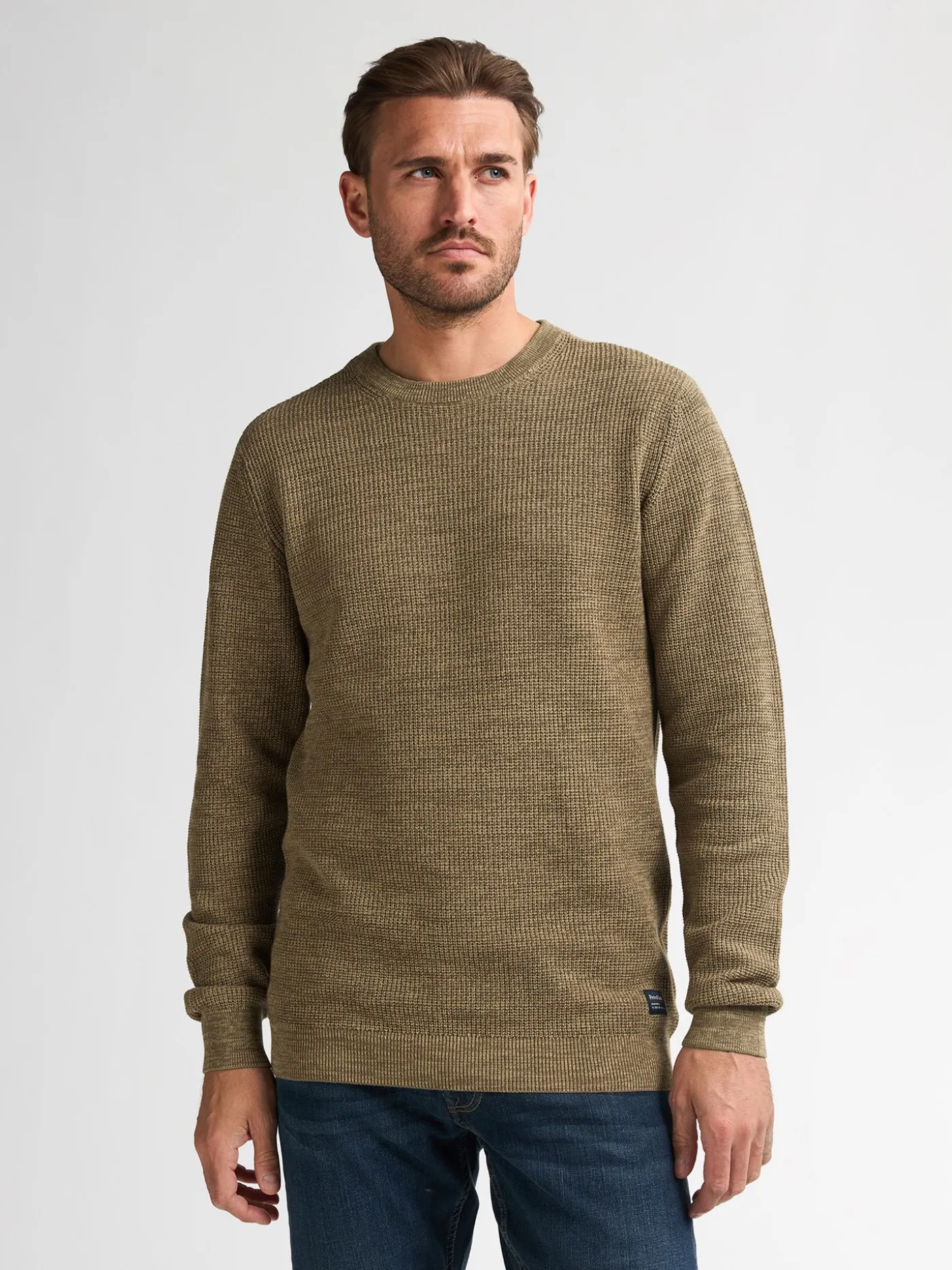 Men Knitwear Round Neck Basic