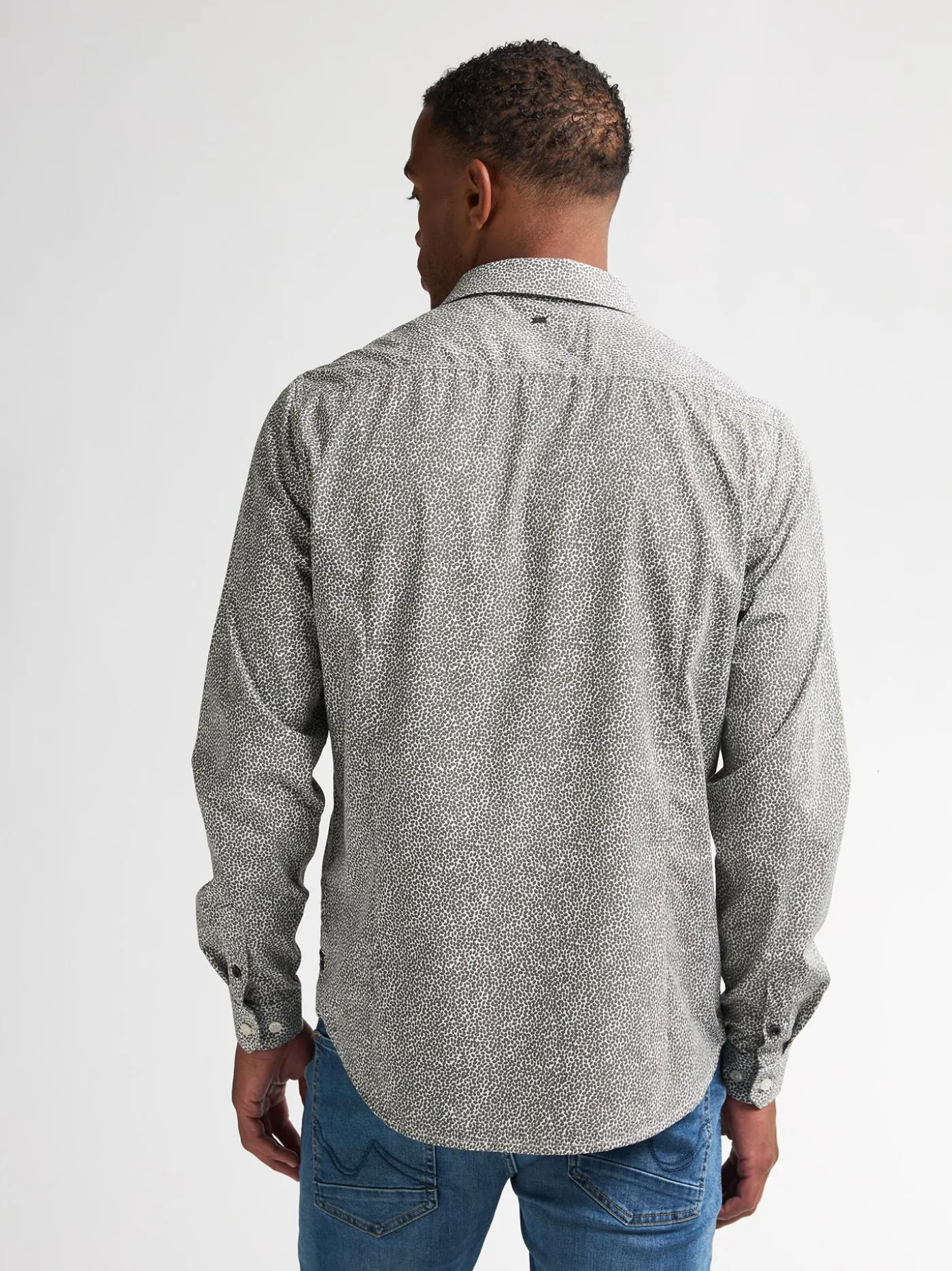 Men Shirt Long Sleeve AOP