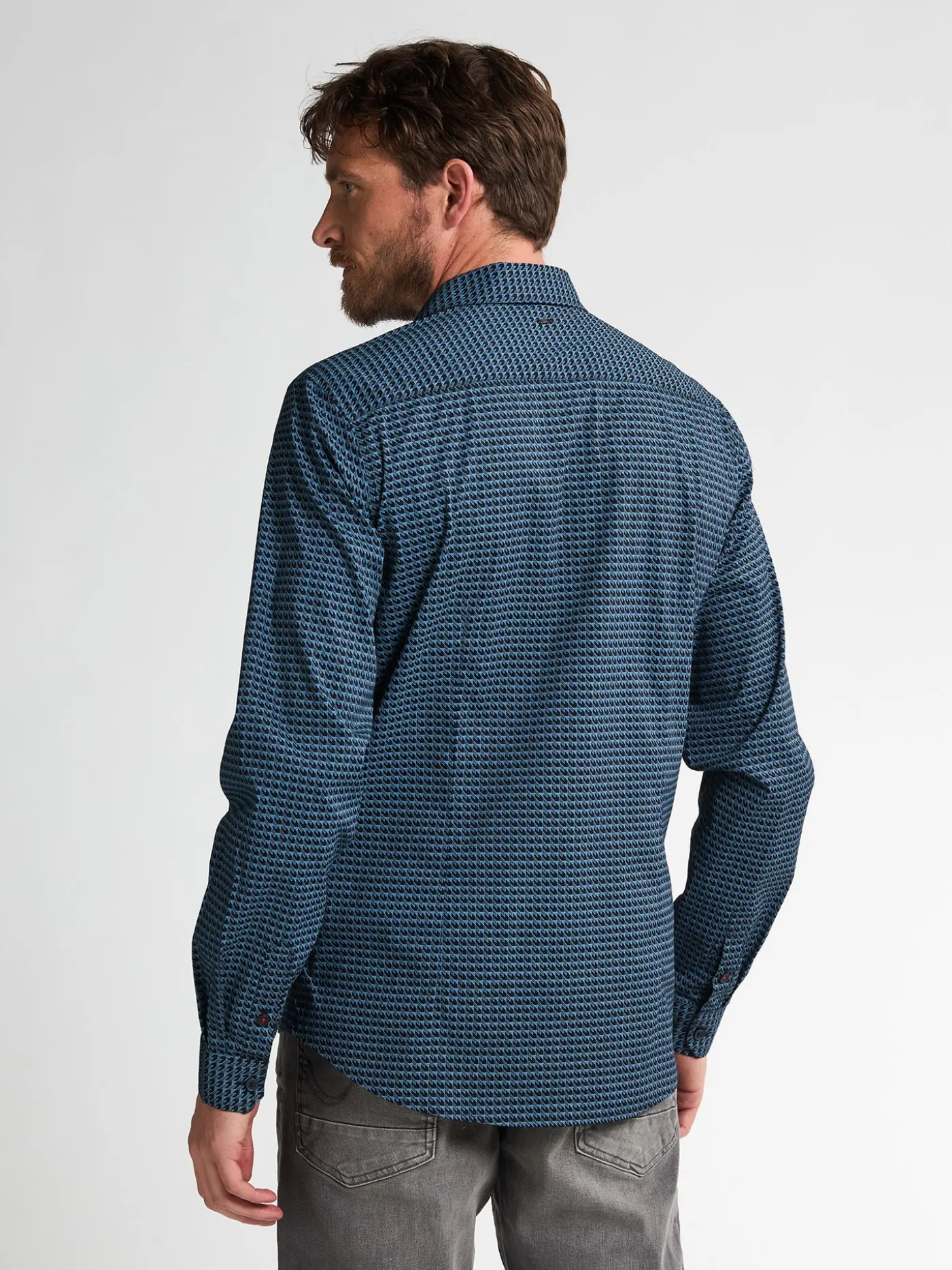 Men Shirt Long Sleeve AOP